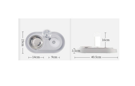 Auto Stainless Steel Pet Bowls